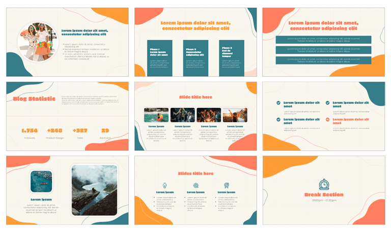About Me Free Presentation Templates - Google Slides PowePoint