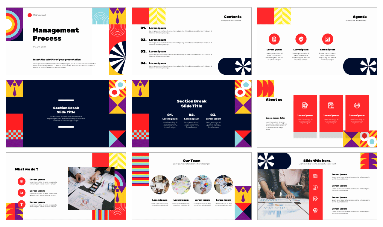 Management Process Google Slides Themes PowerPoint Templates