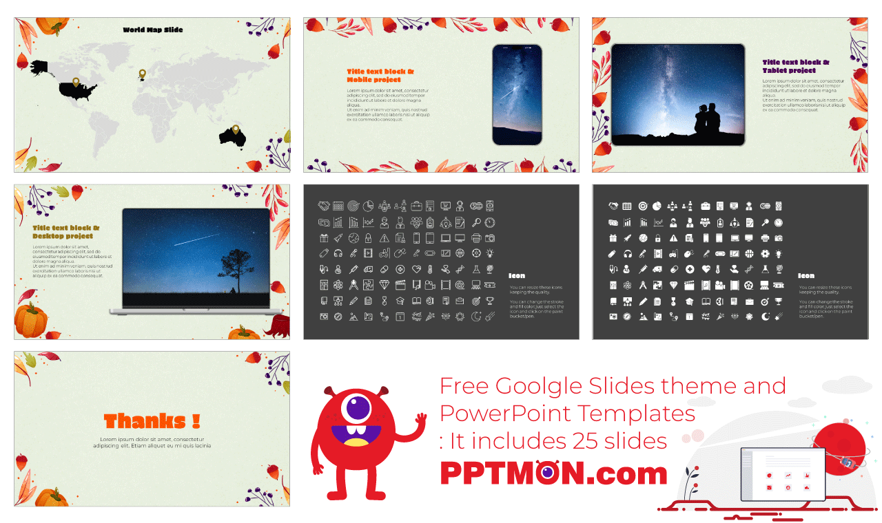 Thanksgiving Google Slides Themes PowerPoint Templates