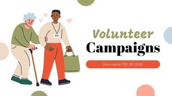 Volunteer Campaigns Google Slides Themes PowerPoint Template