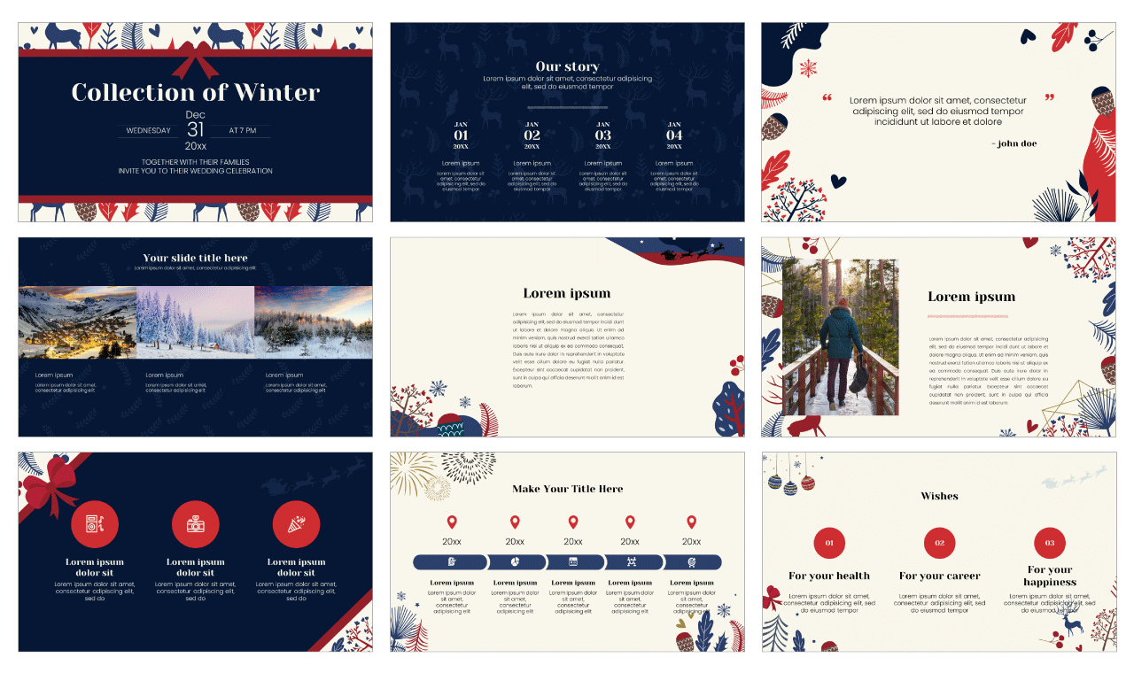 Winter Free Google Slides Themes PowerPoint Templates