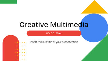 Creative Multimedia Presentation Templates - Google Slides & PPT