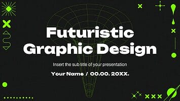 Futuristic Graphic Design Free Google Slides PowerPoint Template
