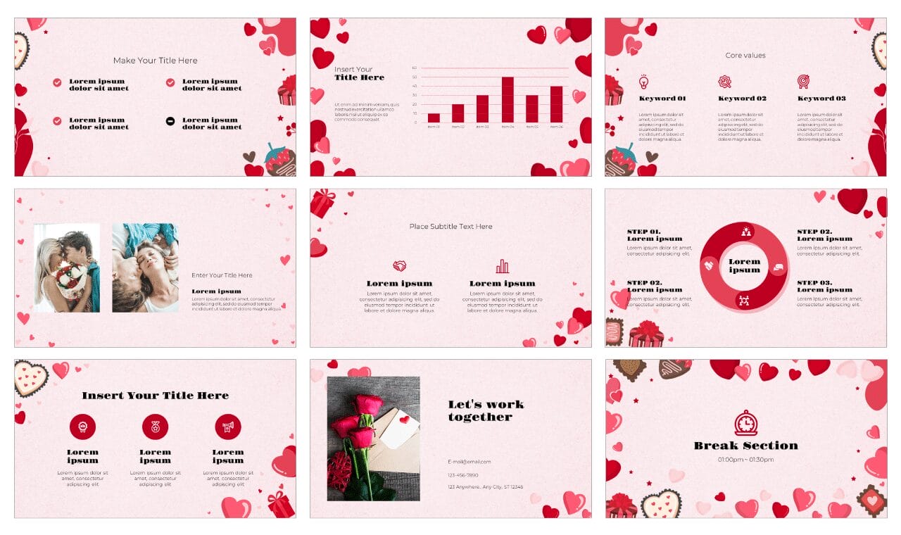 Valentine's Love Free Google Slides Themes PowerPoint Templates