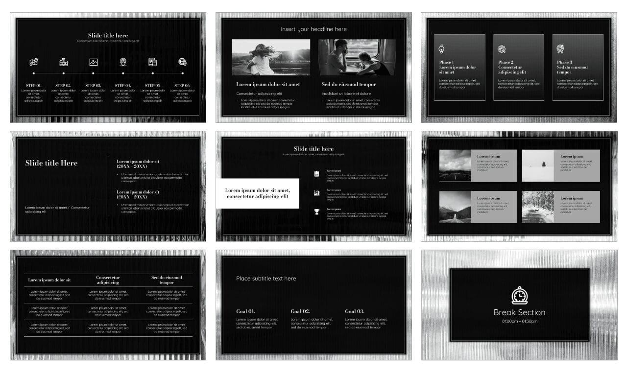 Abstract Free Google Slide Themes PowerPoint Templates