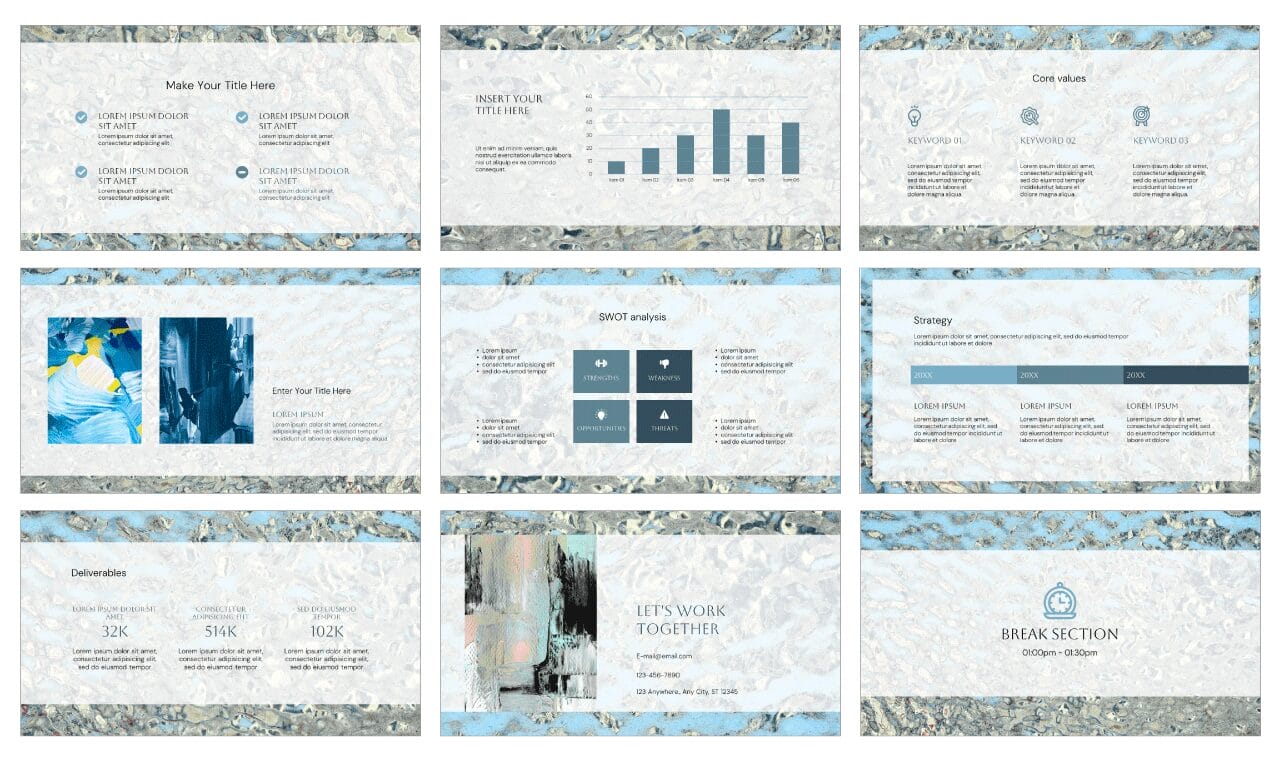 Abstract Free Google Slides Themes PowerPoint Templates