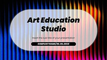 Art Education Studio Google Slides Themes PowerPoint Templates