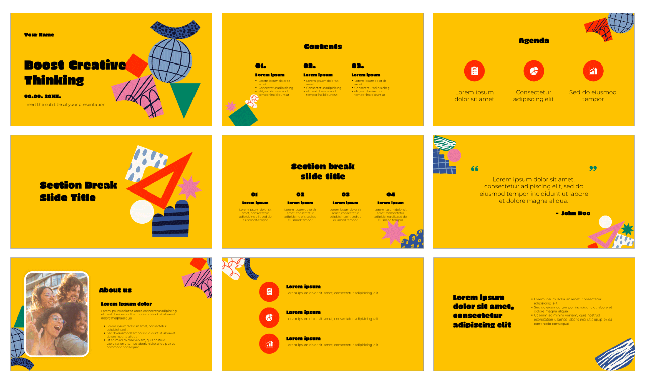 Boost Creative Thinking Google Slides Themes PowerPoint Templates