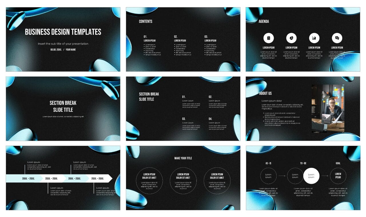 Business Design Google Slides Themes PowerPoint Templates