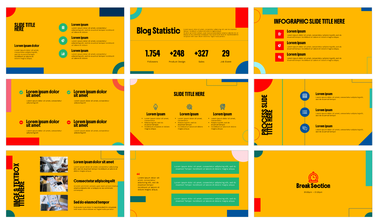 Business Trend Analysis Google Slides Themes PowerPoint Templates