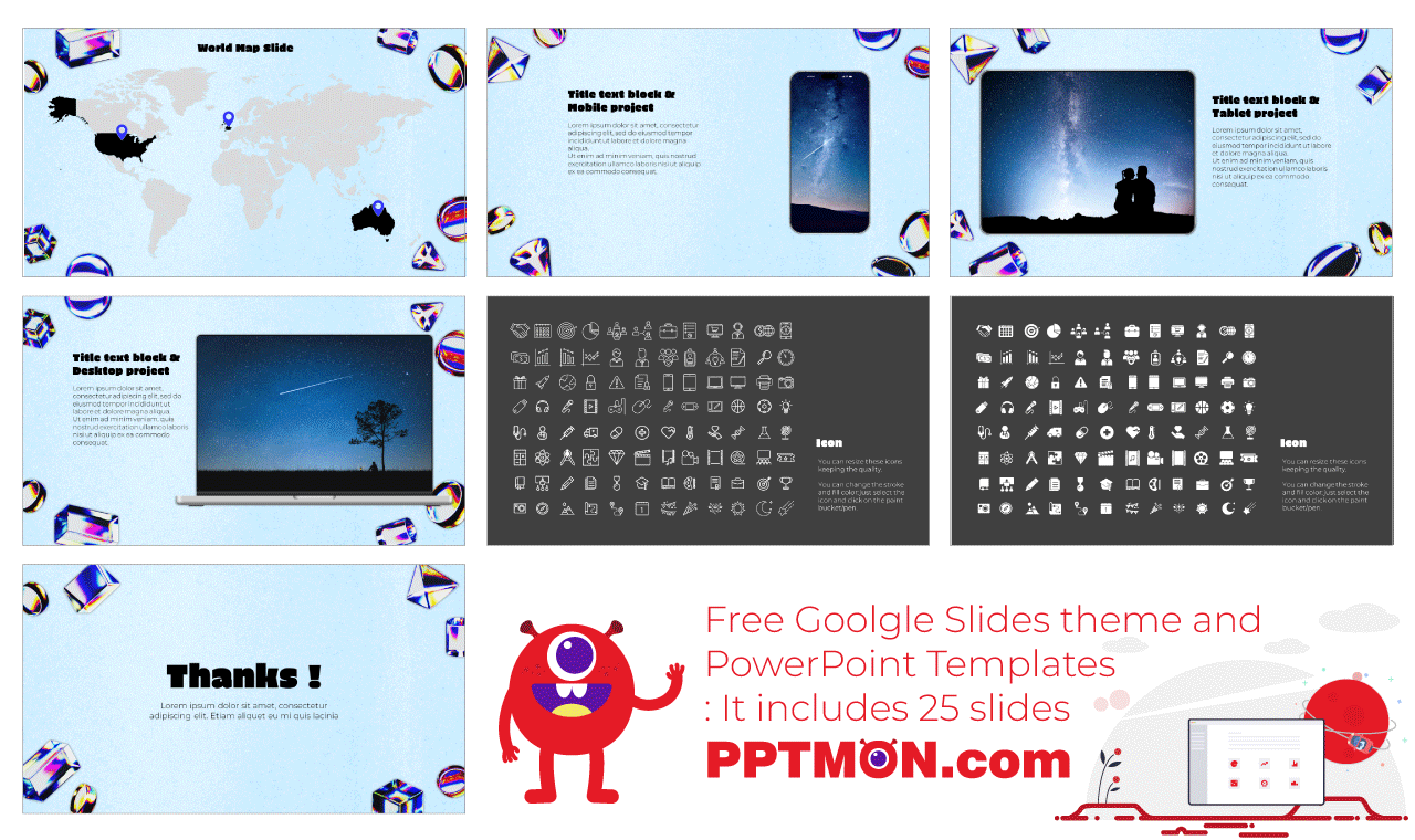 Clean Creative Report Free Google Slides Themes PowerPoint Templates
