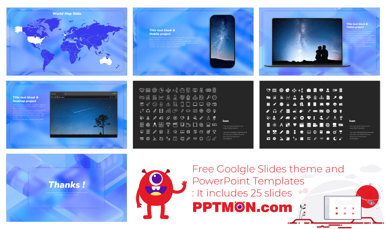 Data Visualization Google Slides Theme PowerPoint Template