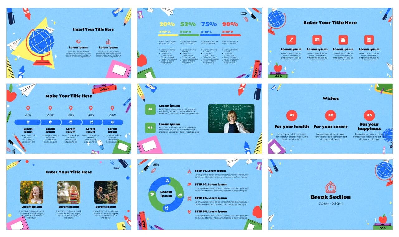 Education Free Google Slides Themes PowerPoint Templates