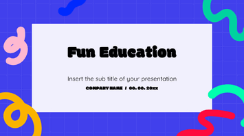Fun Education Free Presentation Templates - Google Slides & PPT