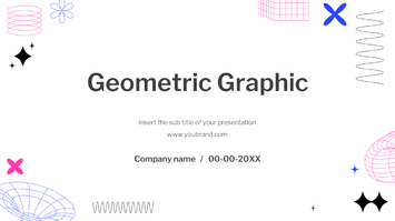 Geometric Graphic Presentation Template - Google Slides and PPT