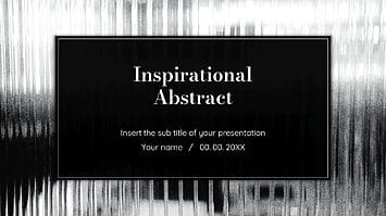 Inspirational Abstract Google Slide Themes PowerPoint Templates