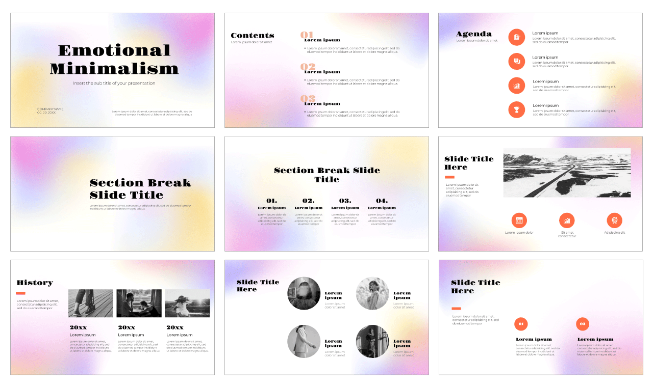 Minimalism Free Google Slide Themes PowerPoint Templates