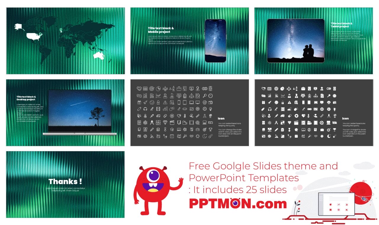 Modern Minimal Report Google Slides Themes PowerPoint Templates
