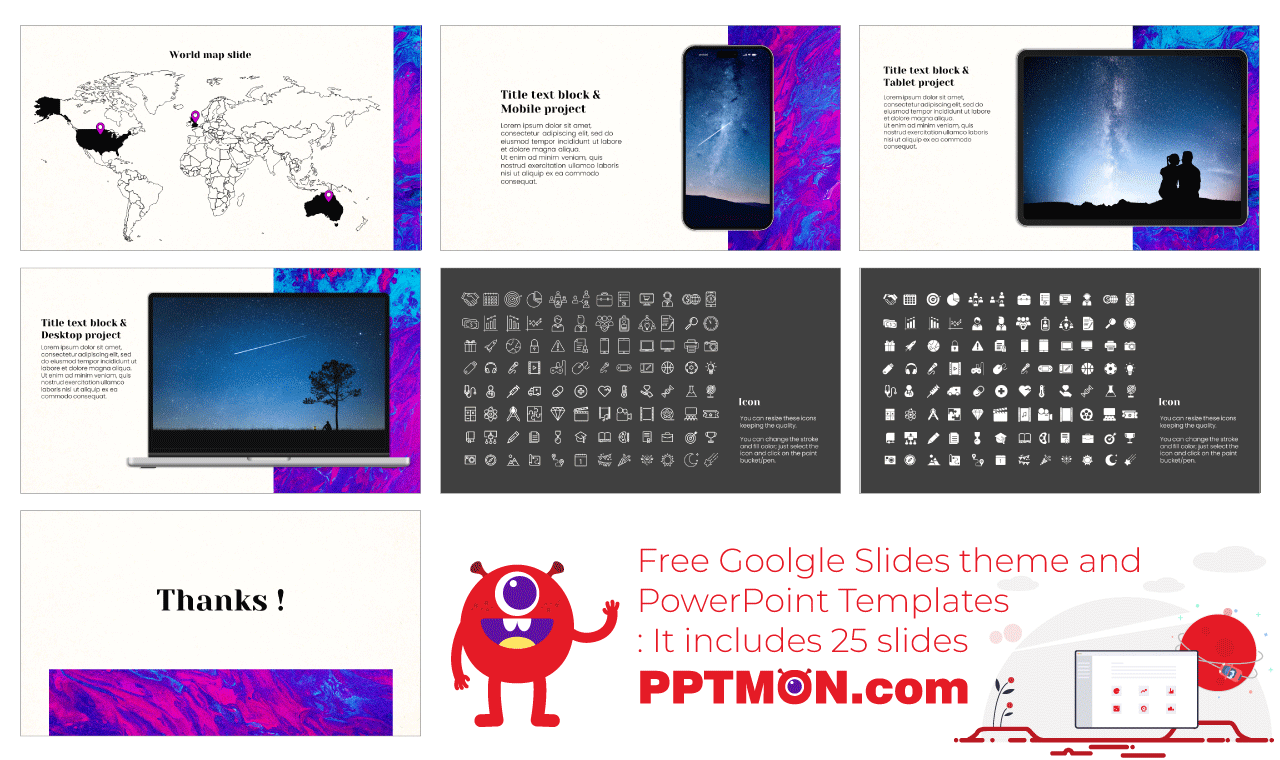Oil Paint Free Google Slides Themes PowerPoint Templates