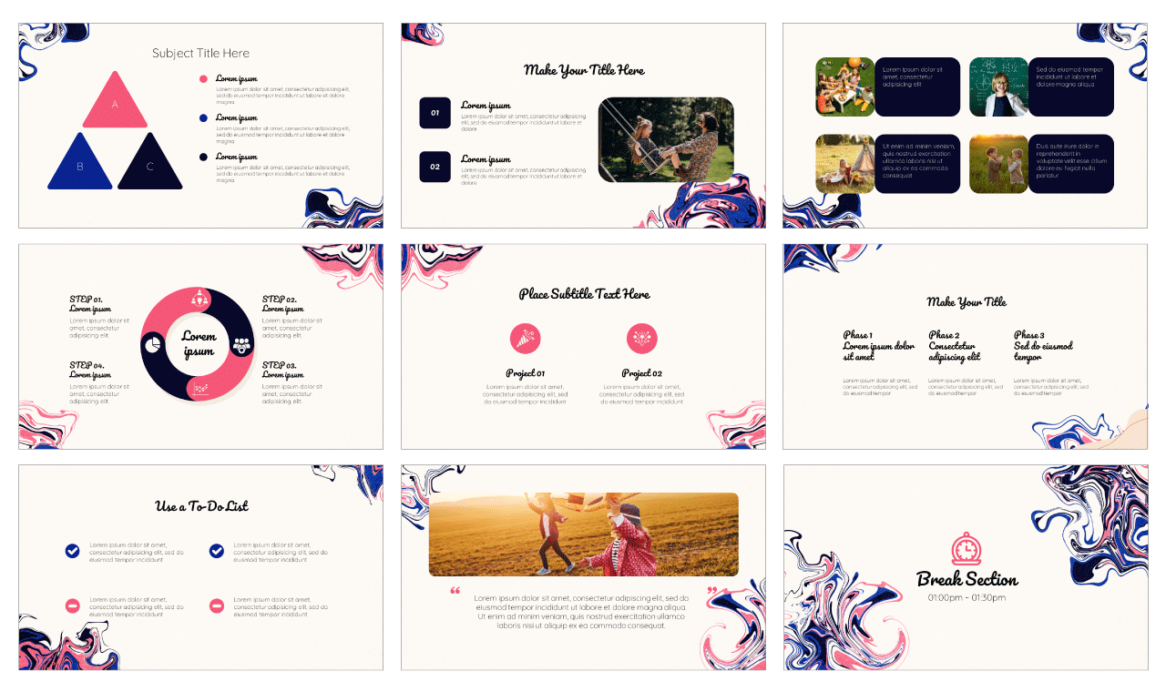 Psychedelic Free Google Slides Themes PowerPoint Templates