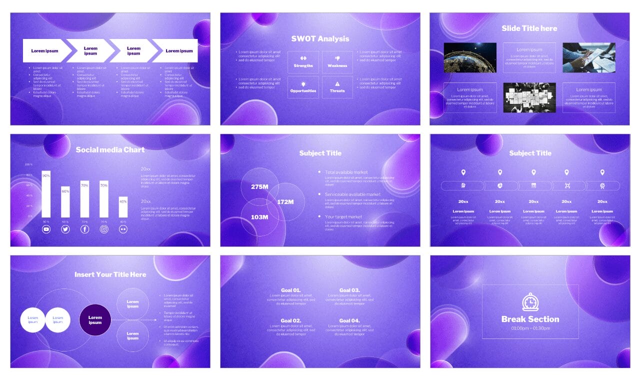Technology Network Free Google Slides Themes PowerPoint Templates