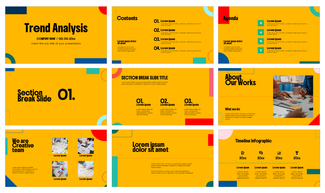 Trend Analysis Google Slides Themes PowerPoint Templates
