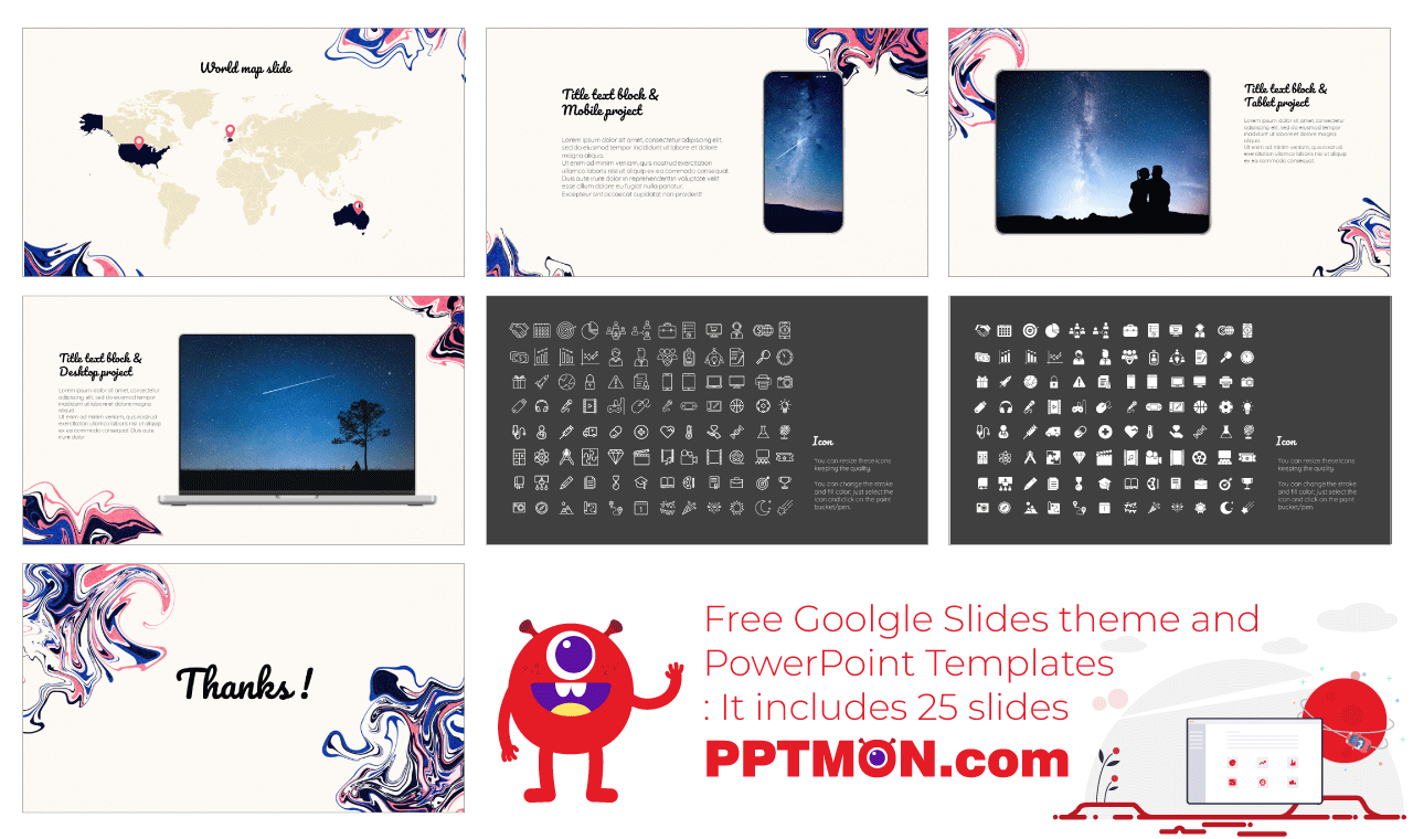 Trippy Free Google Slides Themes PowerPoint Templates