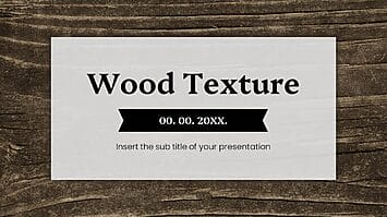 Wood Background Texture Google Slides PowerPoint Templates
