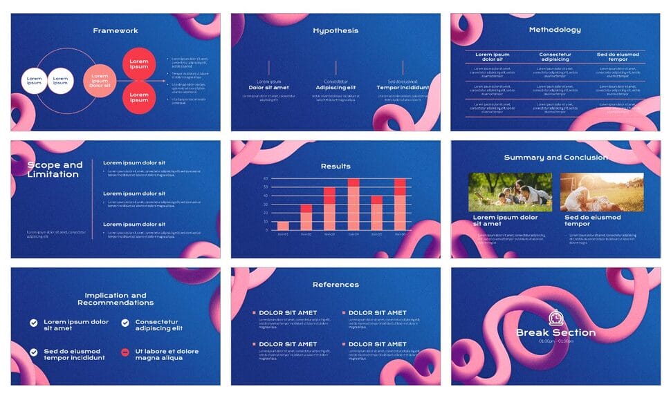 Working out at School Google Slides Theme PowerPoint Templates