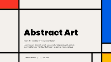 Abstract Art Free Google Slides Themes PowerPoint Templates