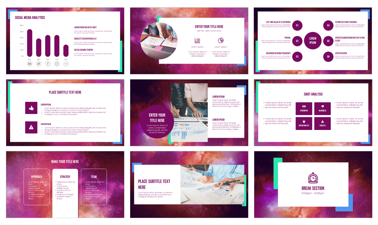 Aurora Free Google Slides Themes PowerPoint Templates