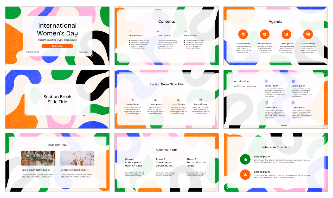 Celebrate International Women's Day Google Slides Themes PowerPoint Templates