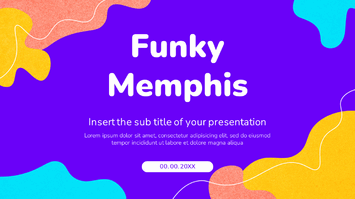 Funky Memphis Free Google Slides Themes PowerPoint Templates