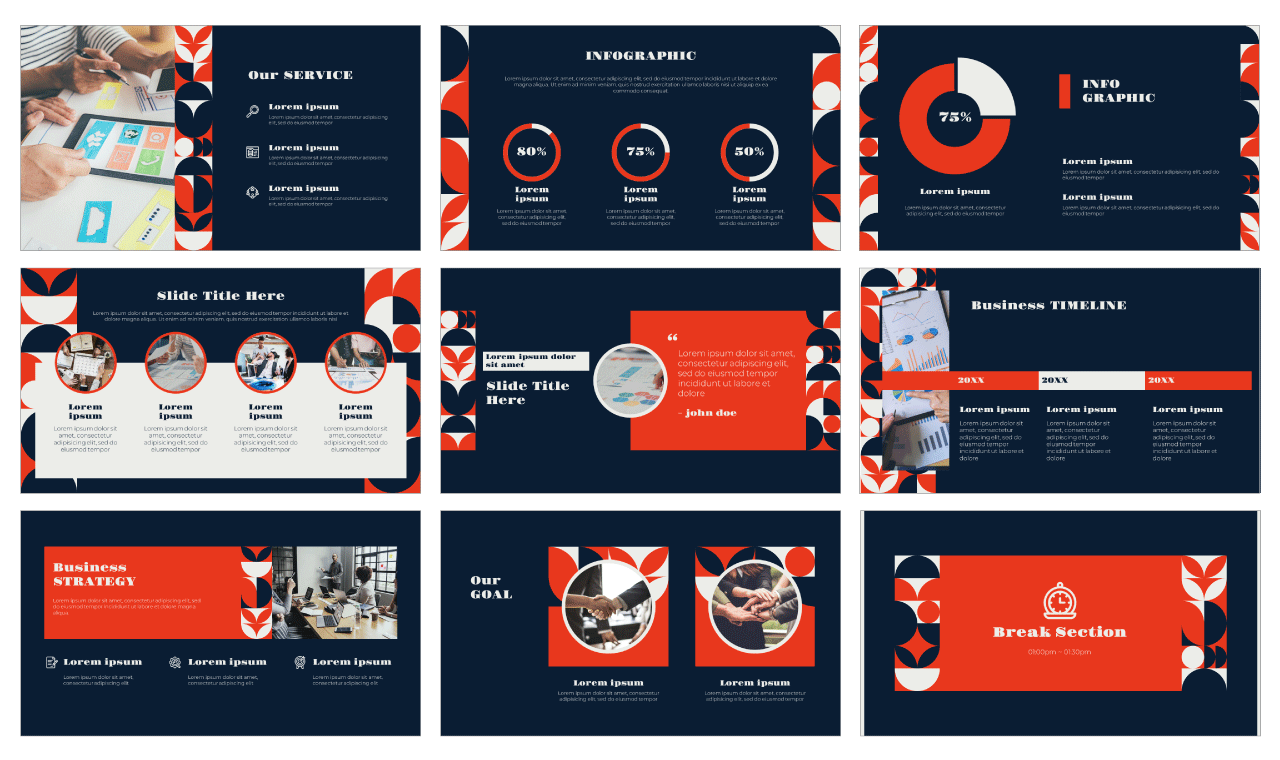 Geometric Free Google Slides Themes PowerPoint Templates