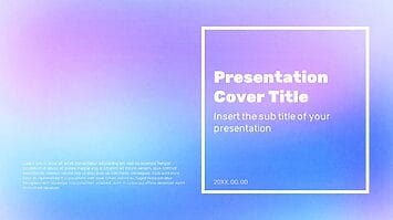 Modern Colorful Gradation Google Slides PowerPoint Templates
