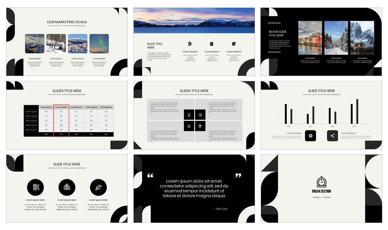 SCANDINAVIA Pattern Free Google Slide Themes PowerPoint Templates