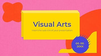 Visual Arts Presentation Template - Google Slides and PowerPoint