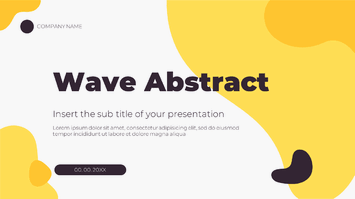 Wave Abstract Free Google Slides Themes PowerPoint Templates