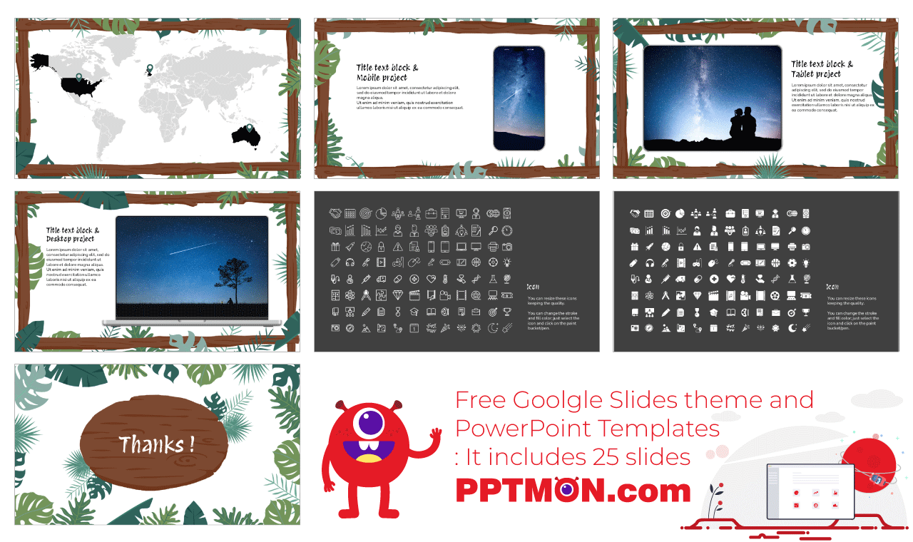 Wildlife Google Slides Themes PowerPoint Templates