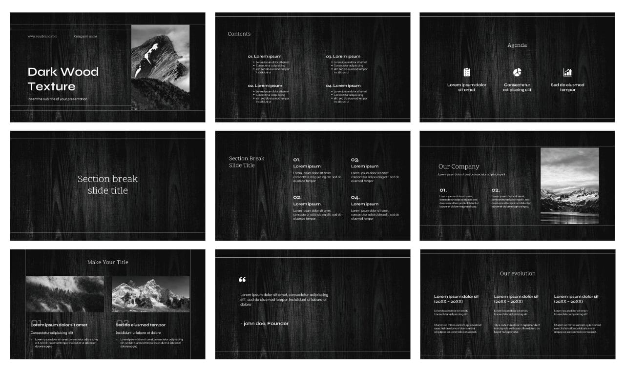 Wood Texture Free Google Slides Themes PowerPoint Templates