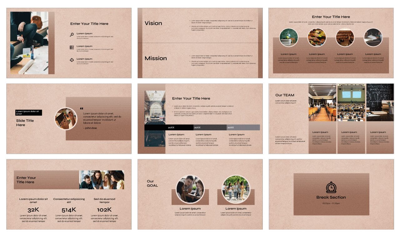 Academic Orientation Free Google Slides Theme PowerPoint Template