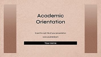 Academic Orientation Google Slides Theme PowerPoint Template