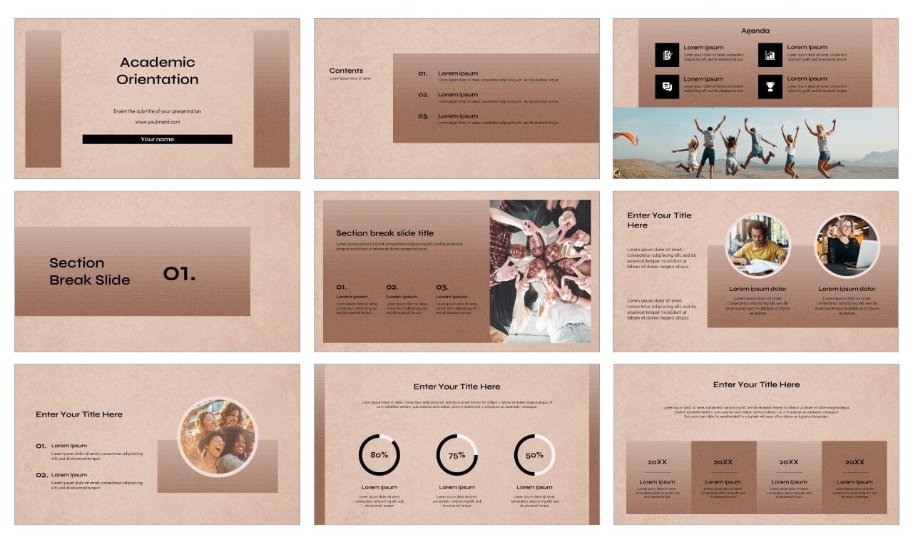 Academic Orientation Google Slides Themes PowerPoint Templates