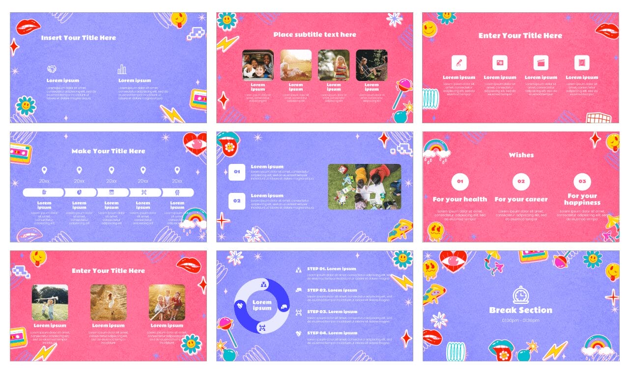 Aesthetic Moodboard Free Google Slides Theme PowerPoint Template