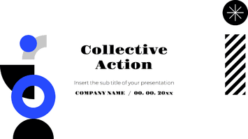Collective Action Presentation Template -Google Slides PowerPoint