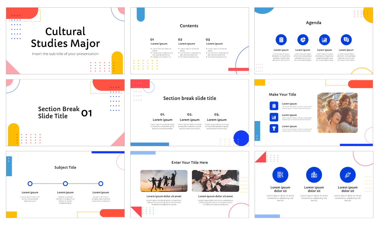 Cultural Studies Major Google Slides Themes PowerPoint Templates