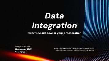 Data Integration Free Google Slides Theme PowerPoint Template