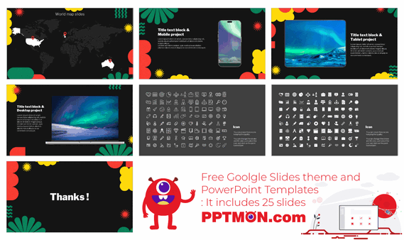 Design Day Celebration Event Google Slides PowerPoint Template