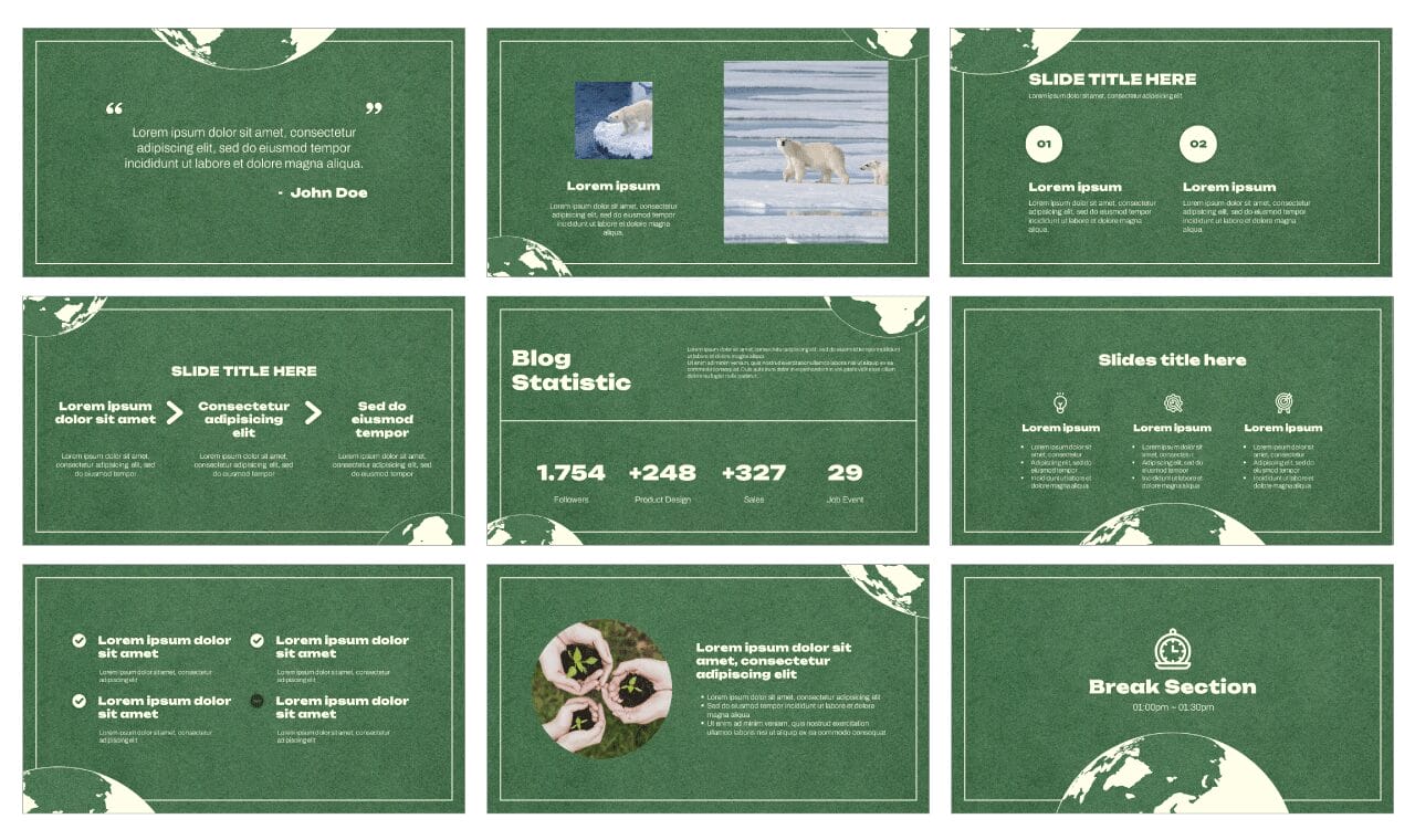 Earth Day Free Google Slides Themes PowerPoint Templates