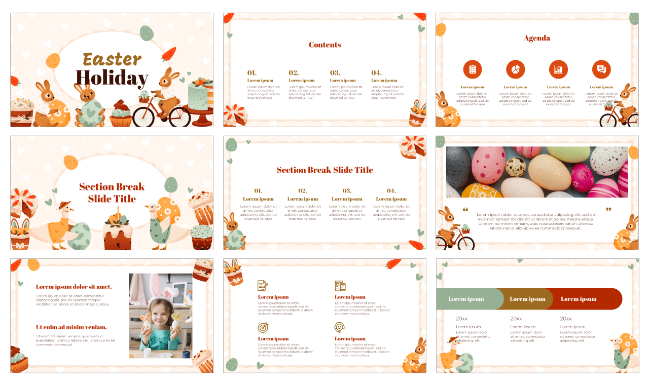 Easter Holiday Google Slides Themes PowerPoint Templates